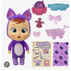 Cry Babies Magic Tears Fantasy Winged House‎ Batsy Bat🦇 OPENED but NEW